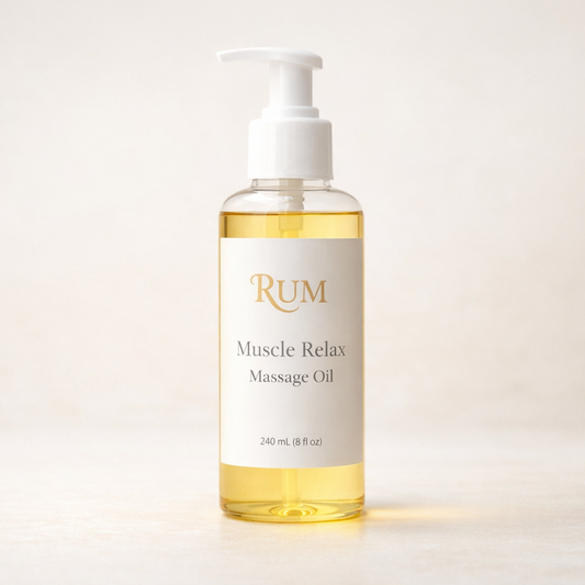Rum Muscle Relax Massage Oil