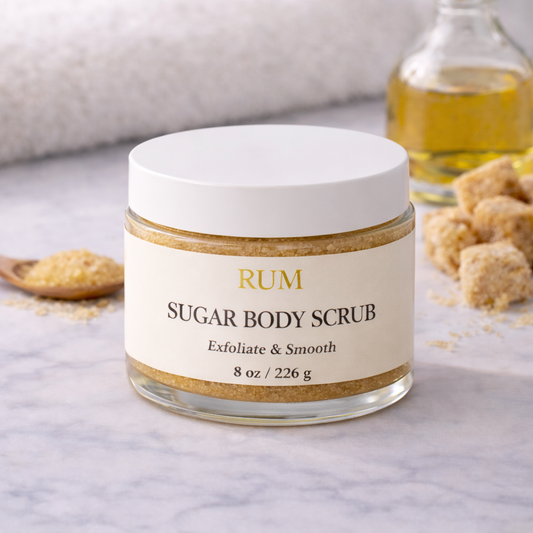Flowers Romance Sugar Body Scrub – Floral Exfoliation & Soft Skin Care